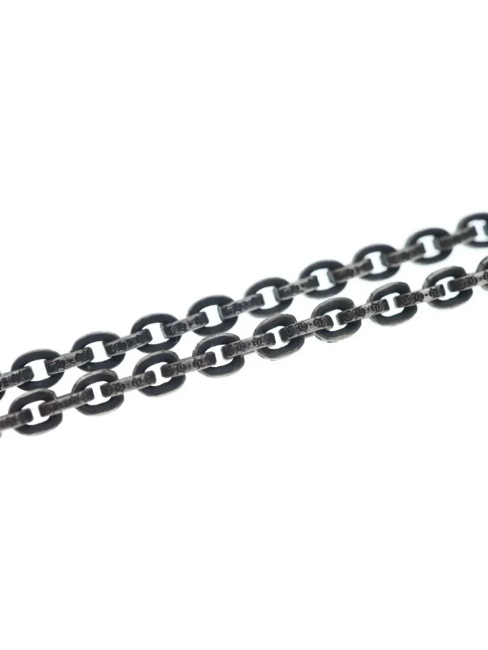Chrome Hearts Paper Chain 20 Necklace Silver